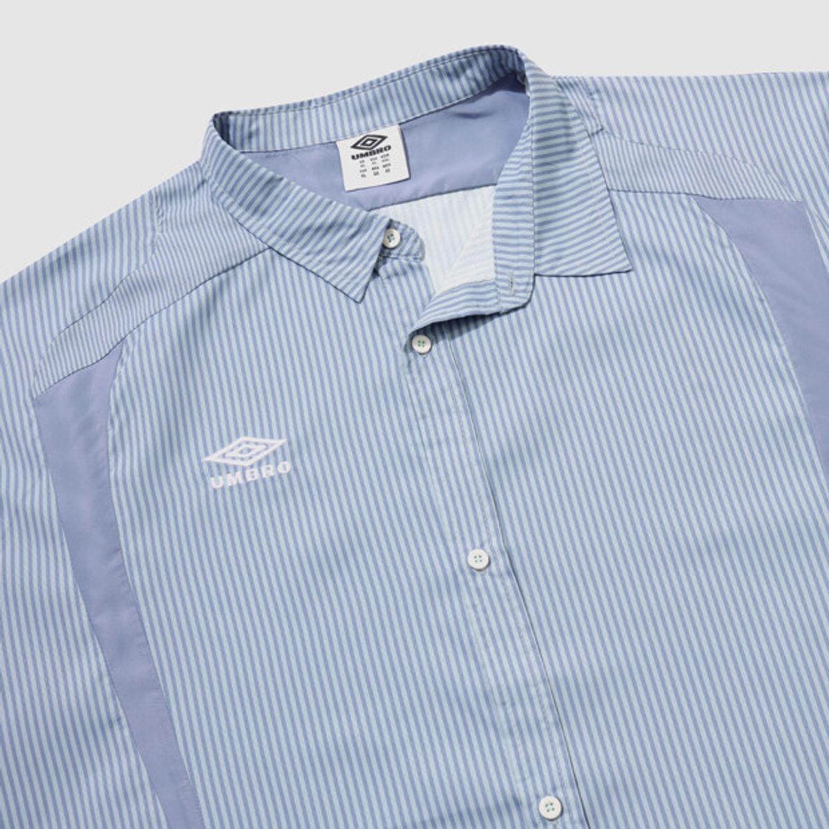 엄브로(UMBRO) NQ 반팔 박시 셔츠 블루 UR111CJK32
