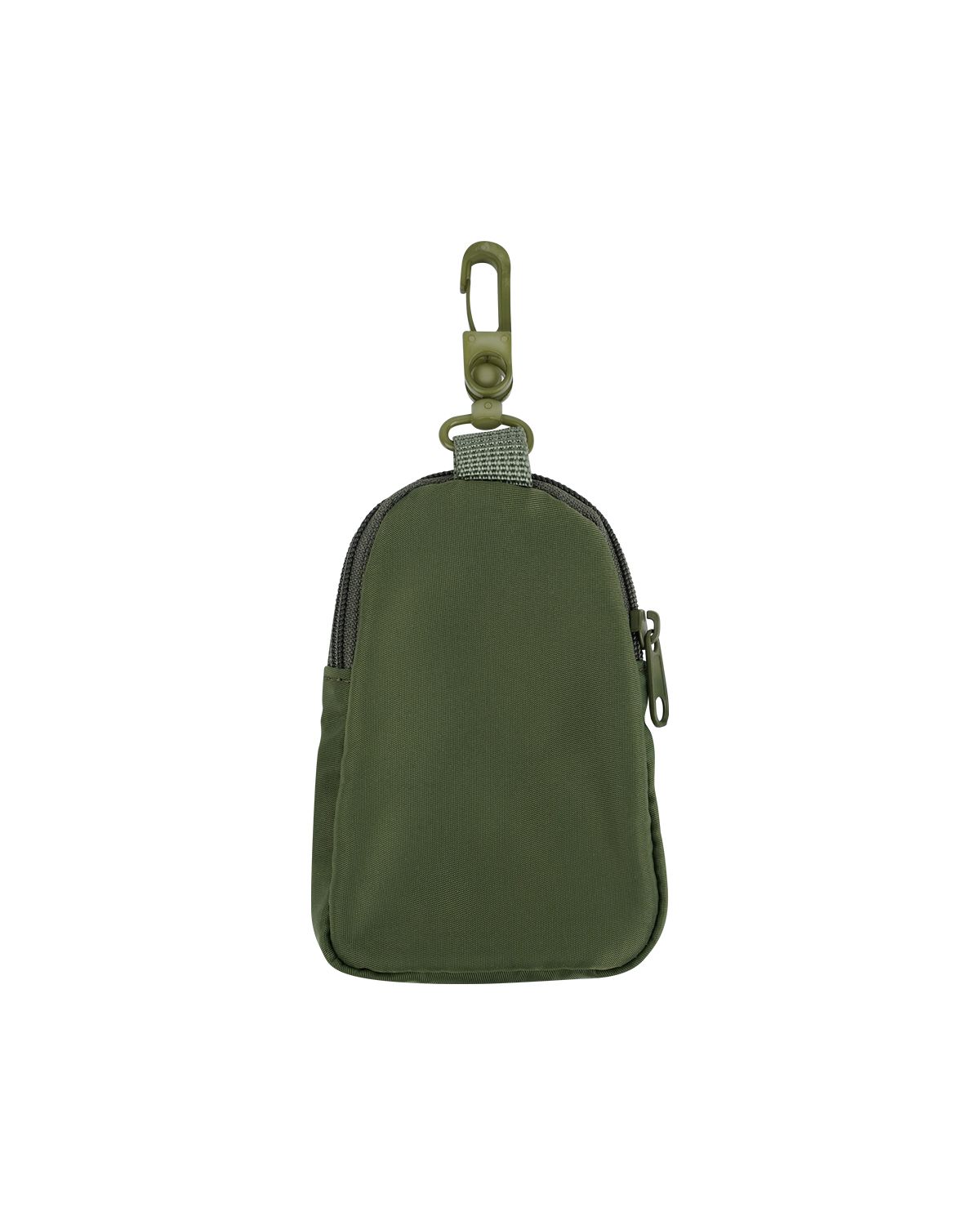 더뮤지엄비지터(THEMUSEUMVISITOR) CARABINER CARD WALLET (KHAKI)