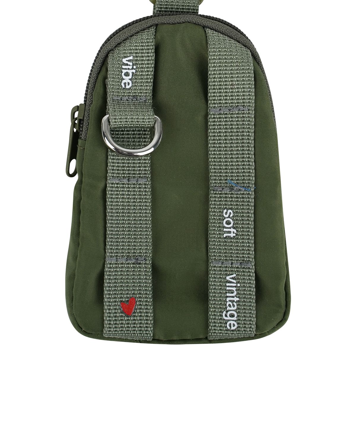 더뮤지엄비지터(THEMUSEUMVISITOR) CARABINER CARD WALLET (KHAKI)