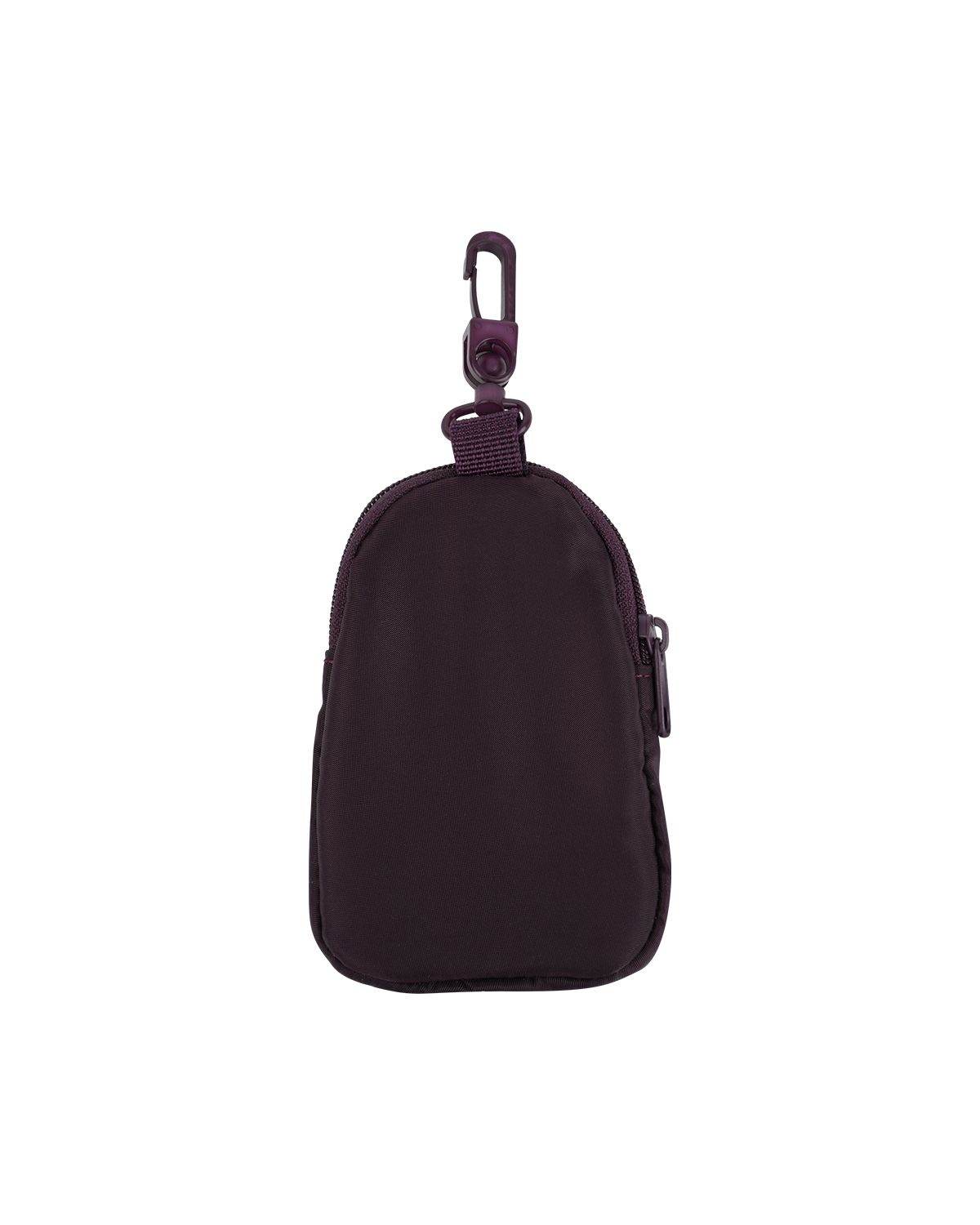 더뮤지엄비지터(THEMUSEUMVISITOR) CARABINER CARD WALLET (PURPLE)