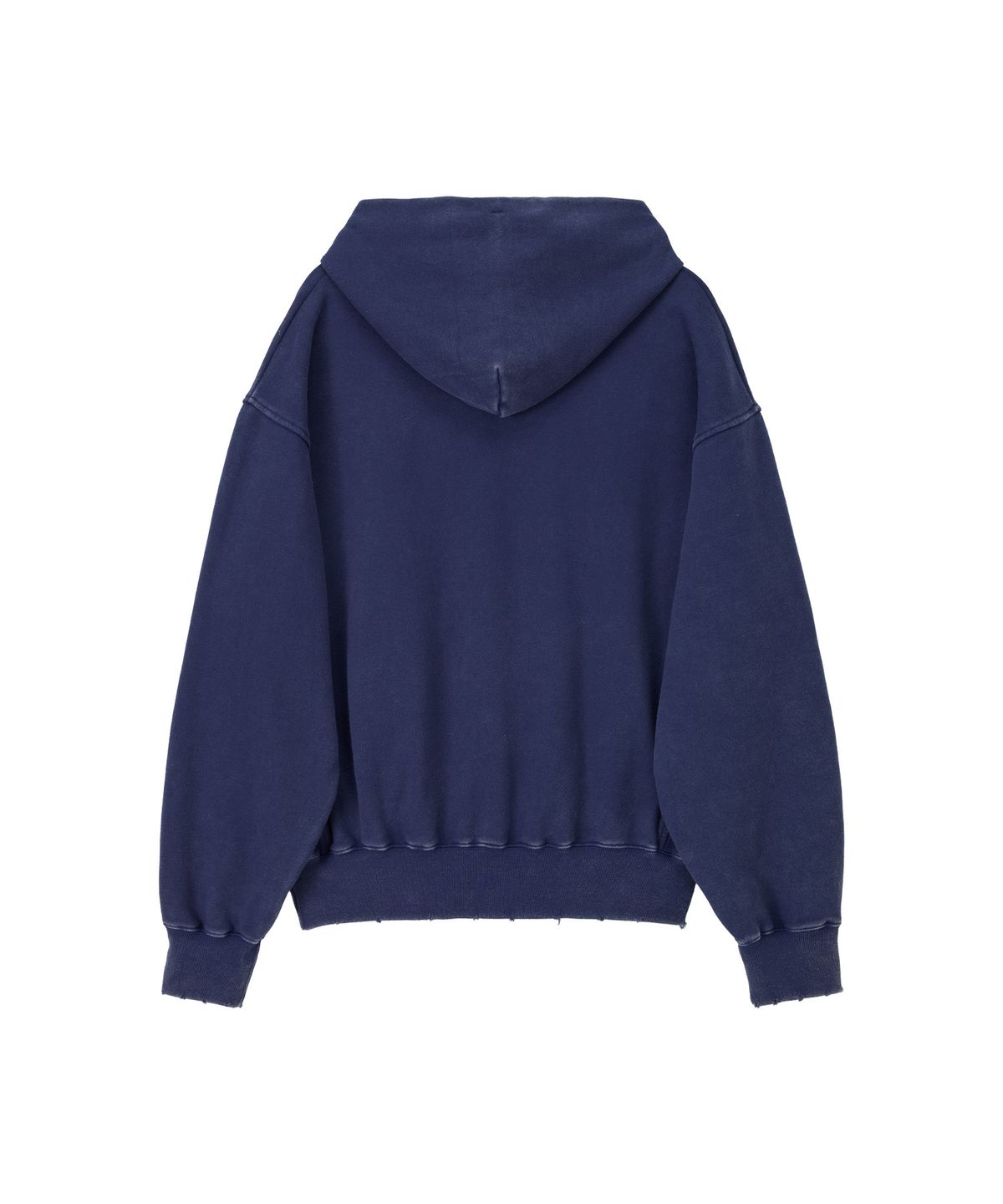 노앙(NOHANT) LONELY/LOVELY SALT WASHED HOODIE NAVY