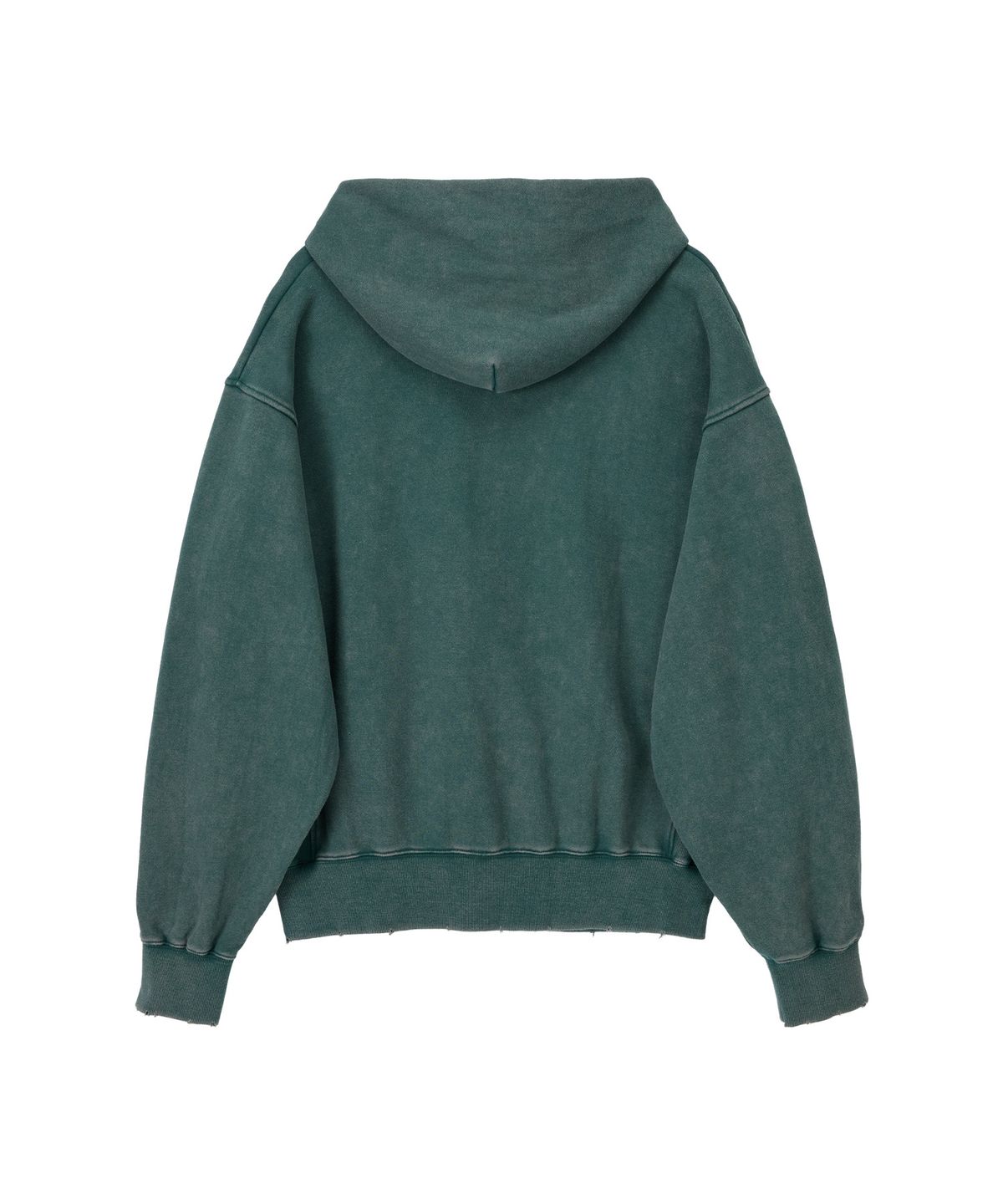 노앙(NOHANT) LONELY/LOVELY SALT WASHED HOODIE GREEN