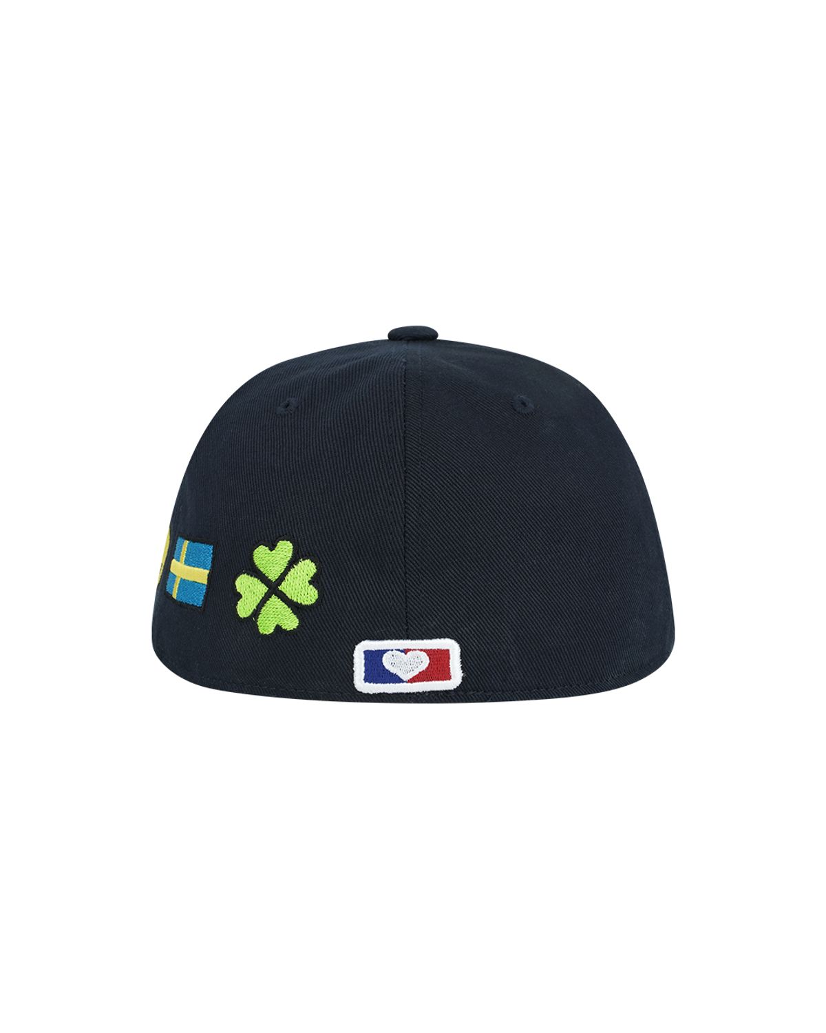 더뮤지엄비지터(THEMUSEUMVISITOR) ART ICON EMBROIDERY CAP (DEEP NAVY)