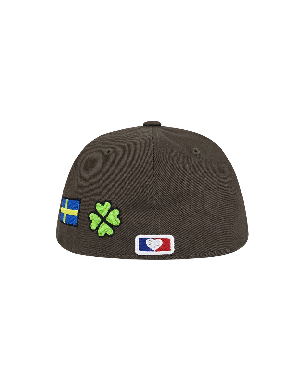 더뮤지엄비지터(THEMUSEUMVISITOR) ART ICON EMBROIDERY CAP (BROWN)