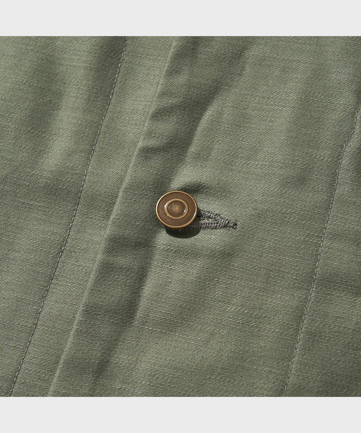 비디알(VDR) BACK SATEEN COTTON VEST [Swamp Green]
