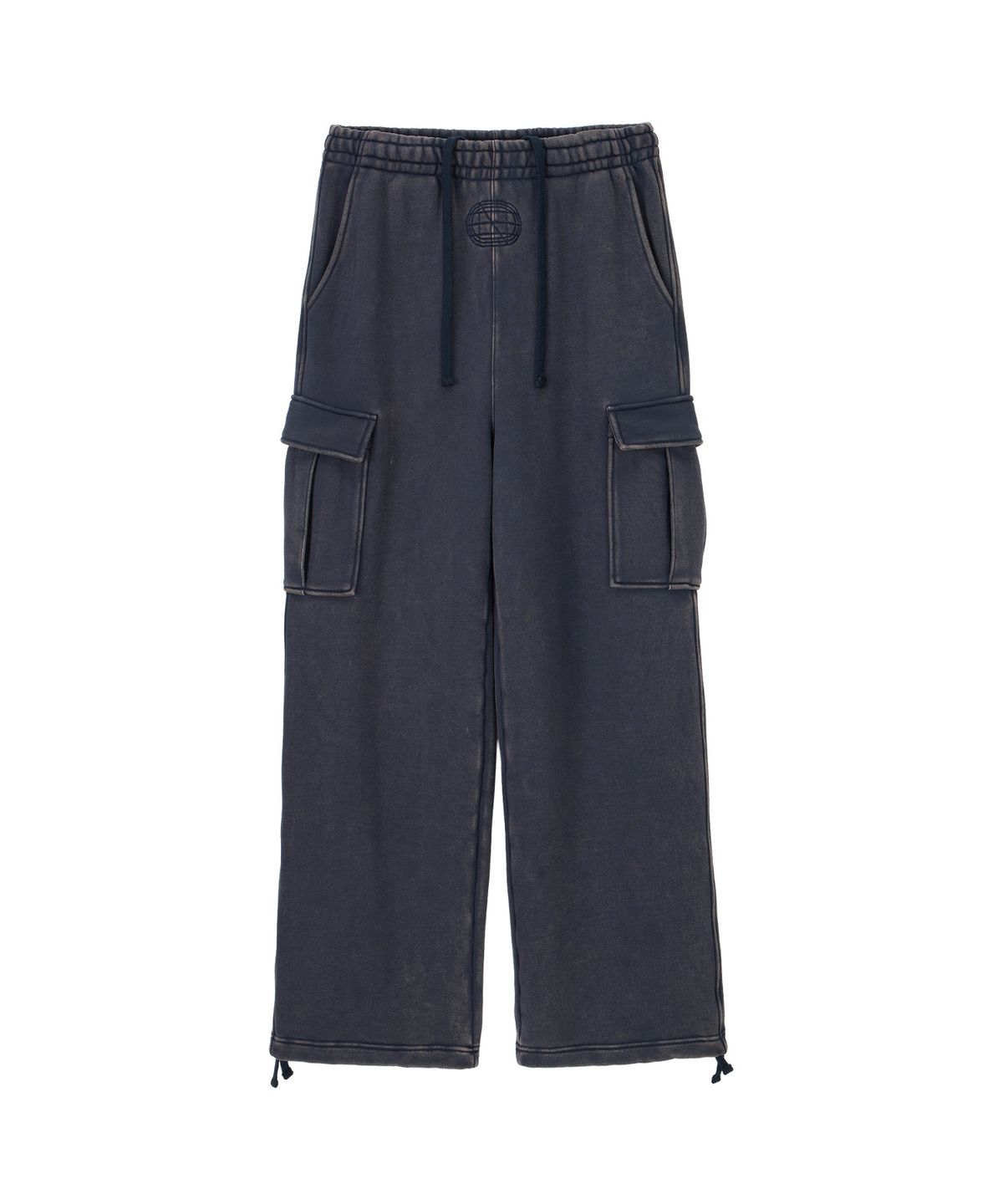 노앙(NOHANT) WASHED CARGO SWEAT PANTS NAVY