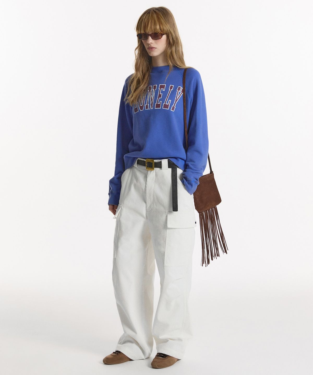 노앙(NOHANT) CORDUROY CARGO PANTS WHITE
