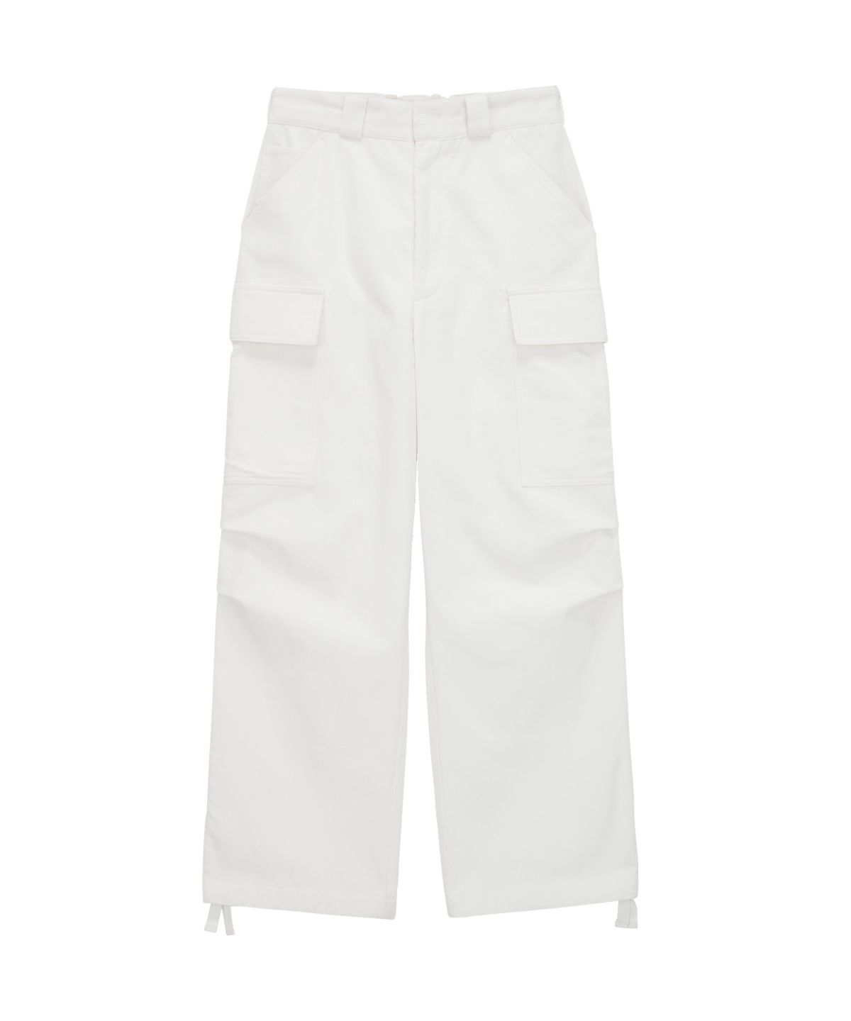 노앙(NOHANT) CORDUROY CARGO PANTS WHITE