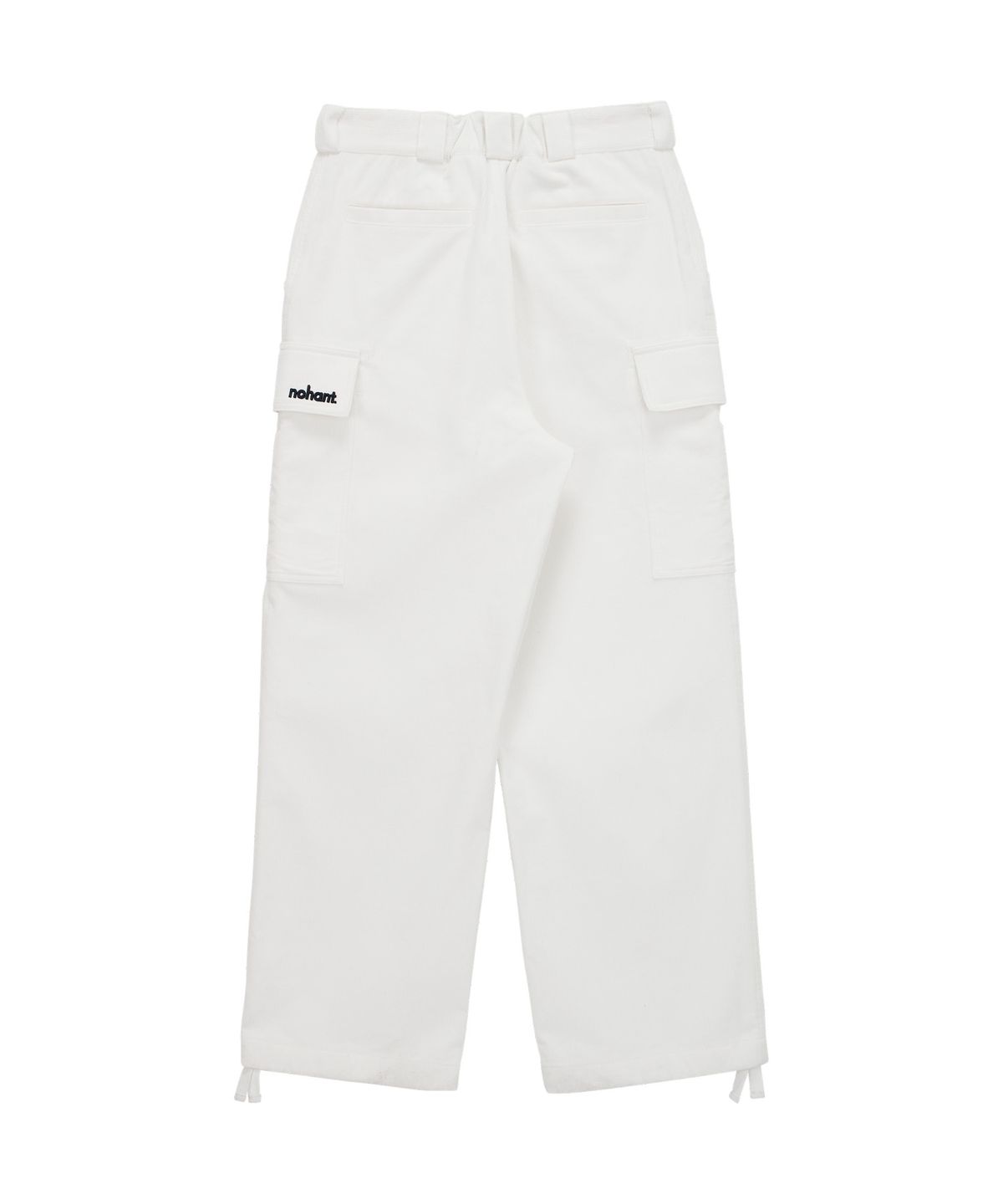 노앙(NOHANT) CORDUROY CARGO PANTS WHITE