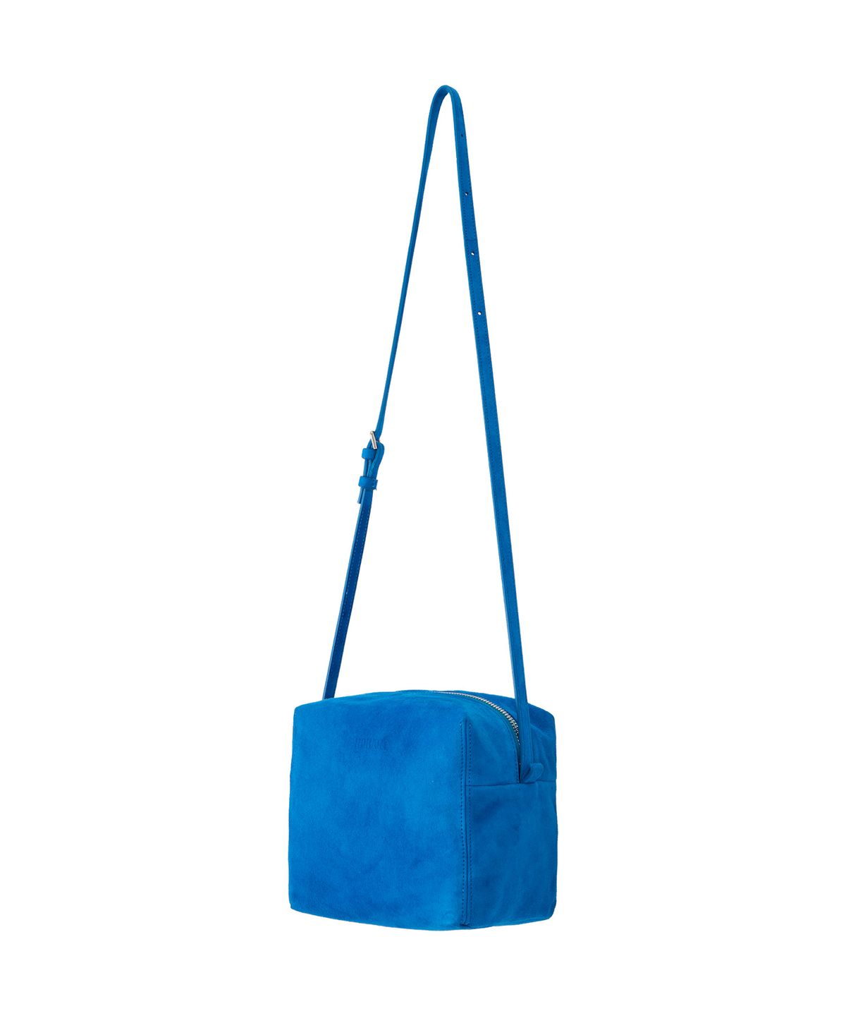노앙(NOHANT) SUEDE PICNIC BAG BLUE