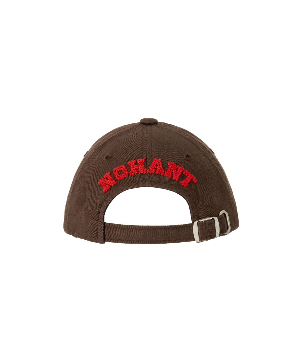 노앙(NOHANT) BACK PIXEL LOGO BALL CAP BROWN