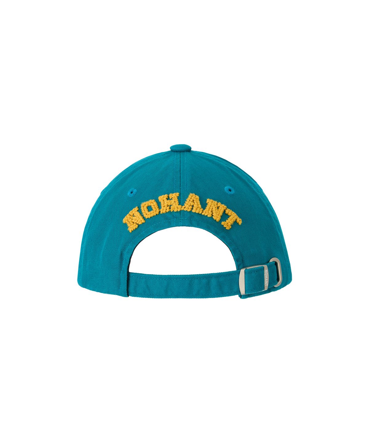 노앙(NOHANT) BACK PIXEL LOGO BALL CAP TEAL GREEN