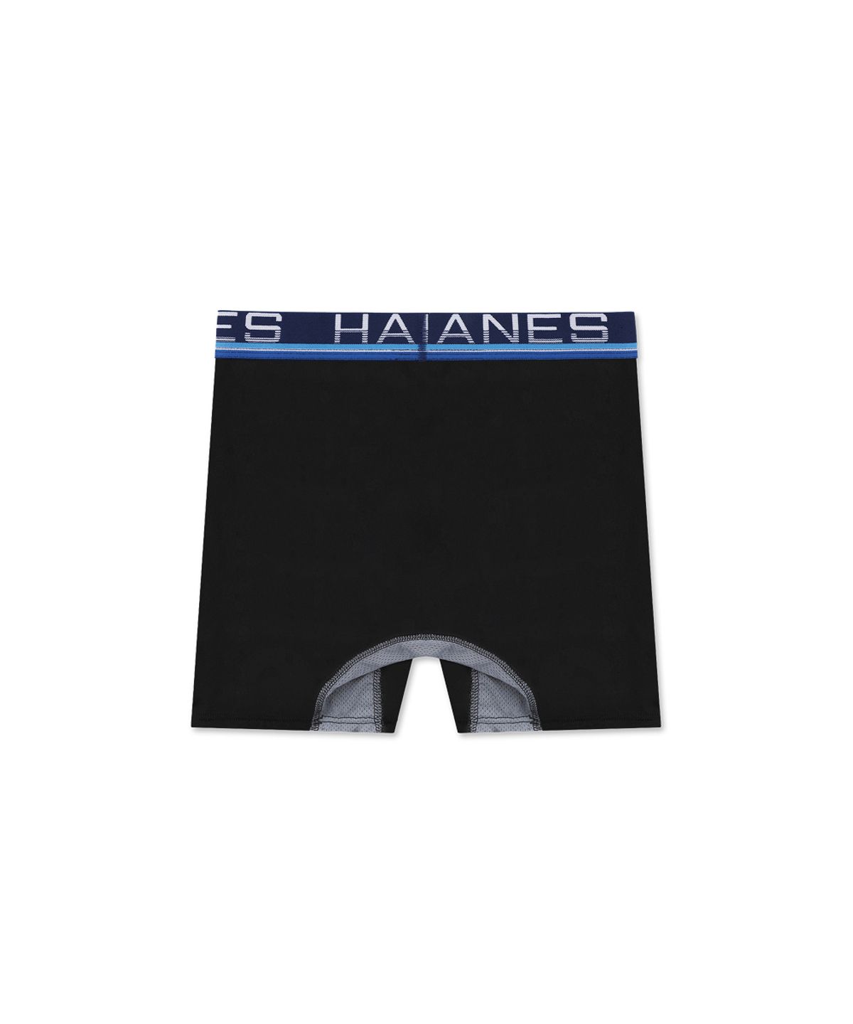 헤인즈(HANES) 토탈 서포트 파우치 박서 브리프 (엑스템프) 블랙 X 네이비