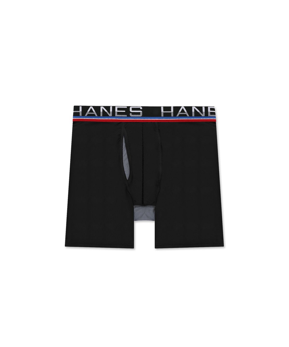 헤인즈(HANES) 토탈 서포트 파우치 박서 브리프 (엑스템프) 블랙 X 블랙