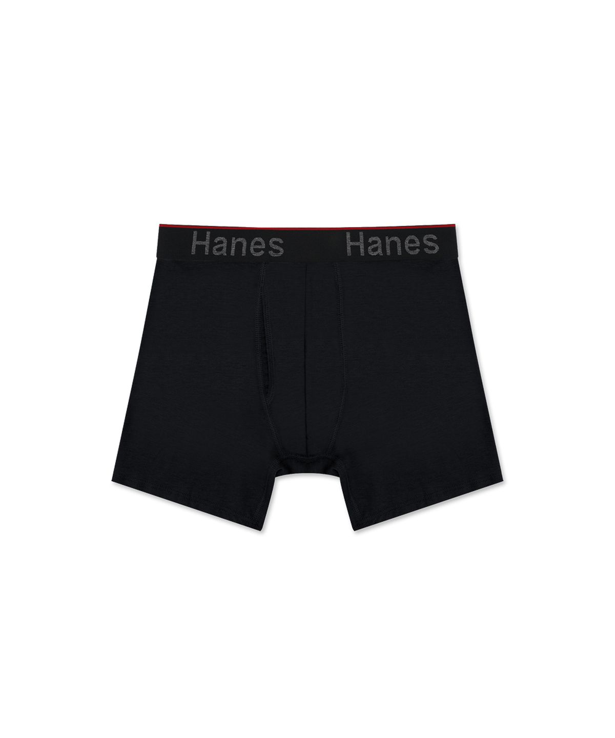 헤인즈(HANES) 토탈 서포트 파우치 박서 브리프 (숏) 블랙