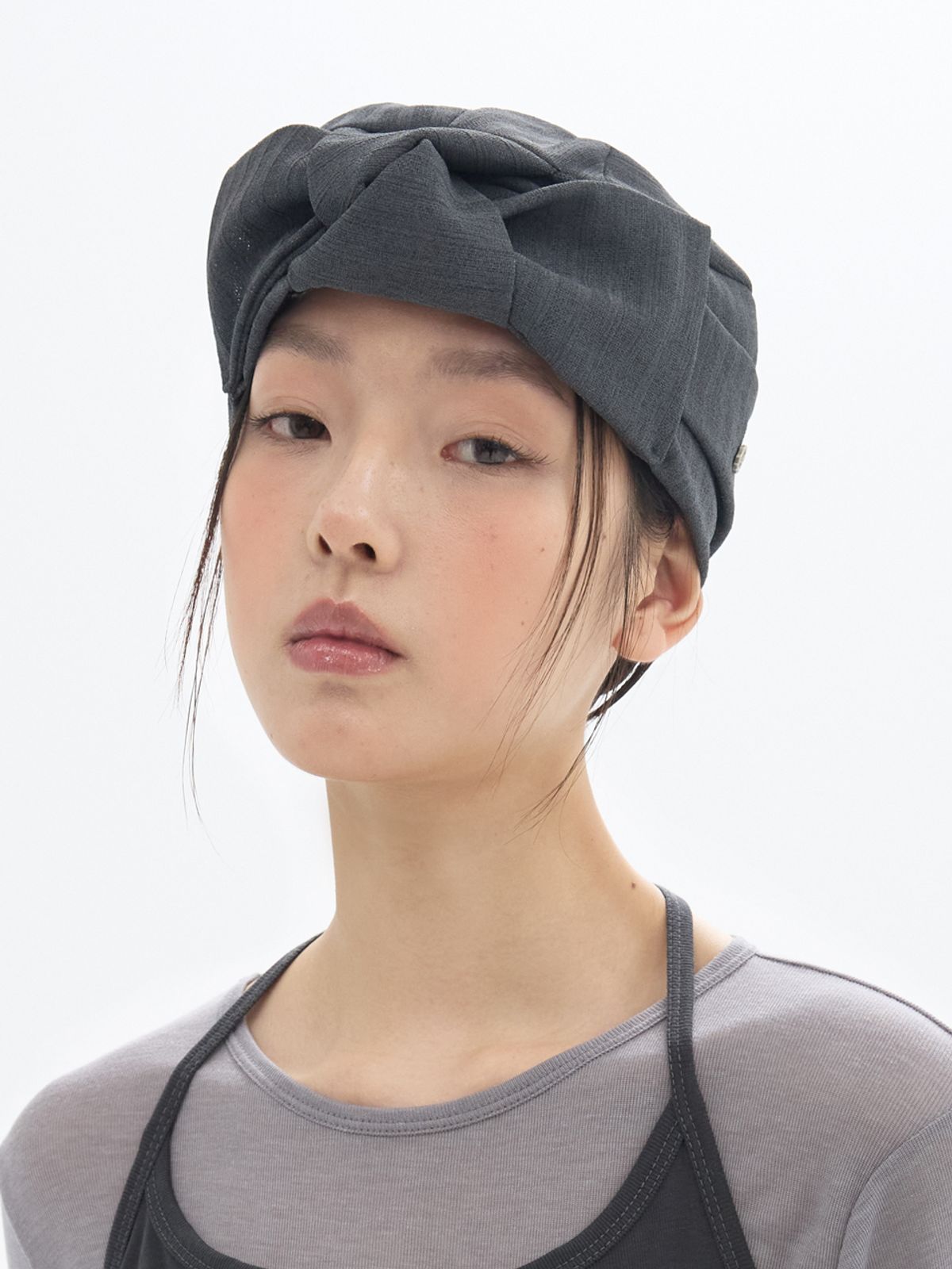 브라운햇(BROWNHAT) 트위스티드 리본 터번