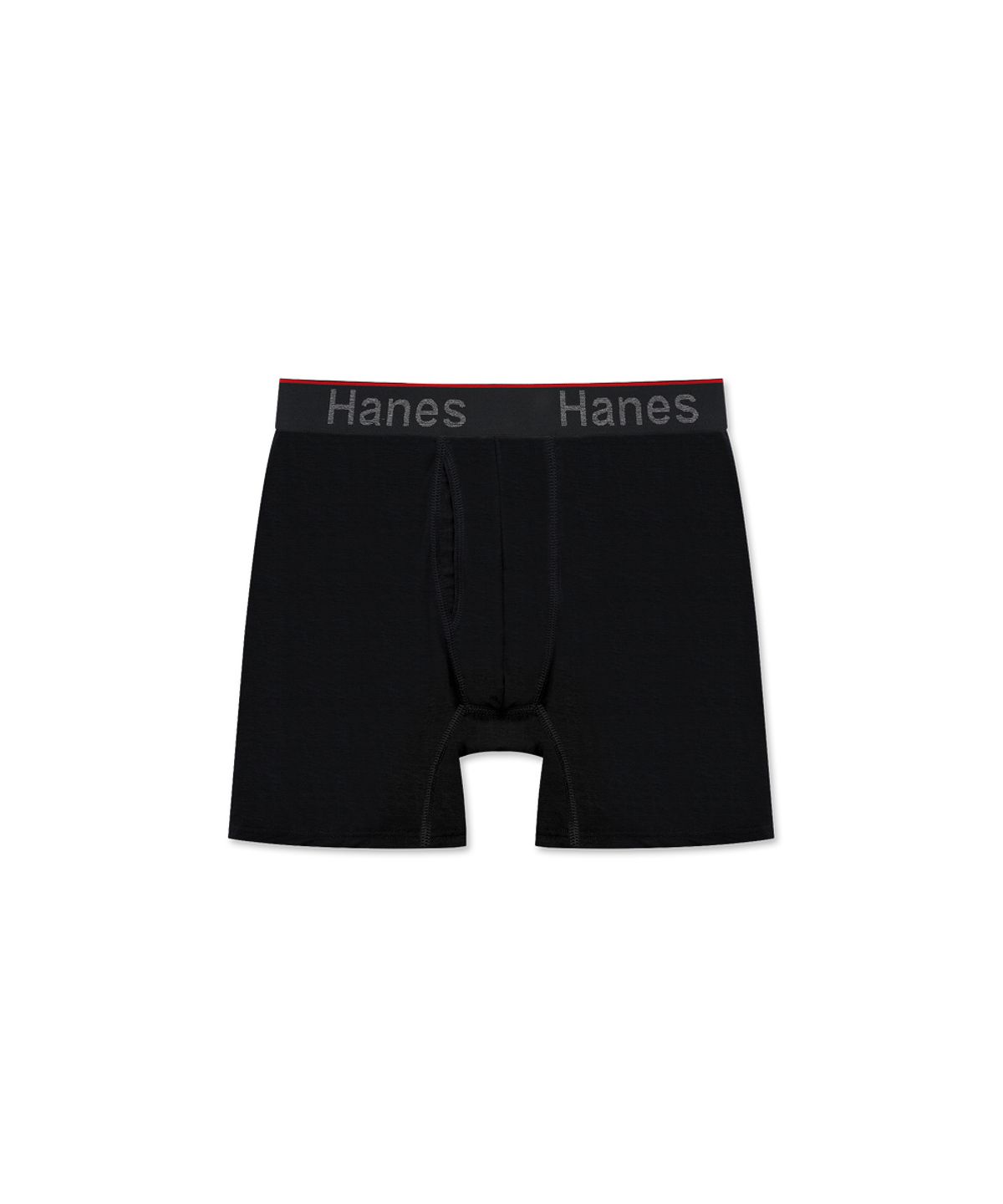 헤인즈(HANES) 토탈 서포트 파우치 박서 브리프 블랙