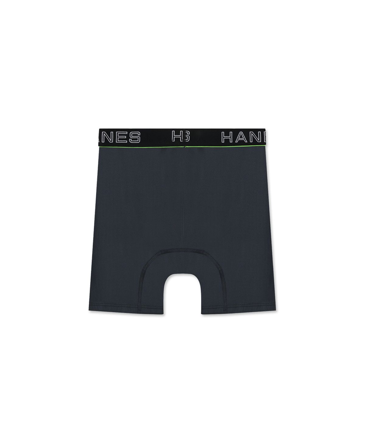 헤인즈(HANES) 컴포트 플렉스 핏 박서 브리프 (메쉬) 차콜