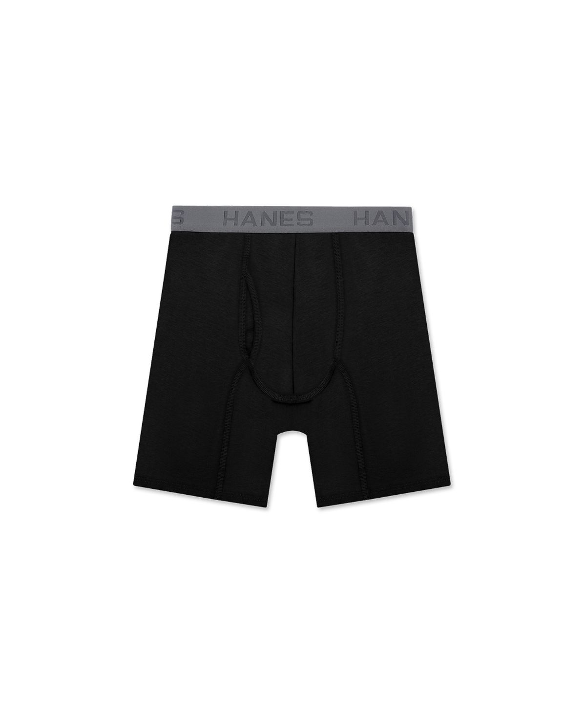 헤인즈(HANES) 컴포트 플렉스 핏 박서 브리프 블랙 X 차콜