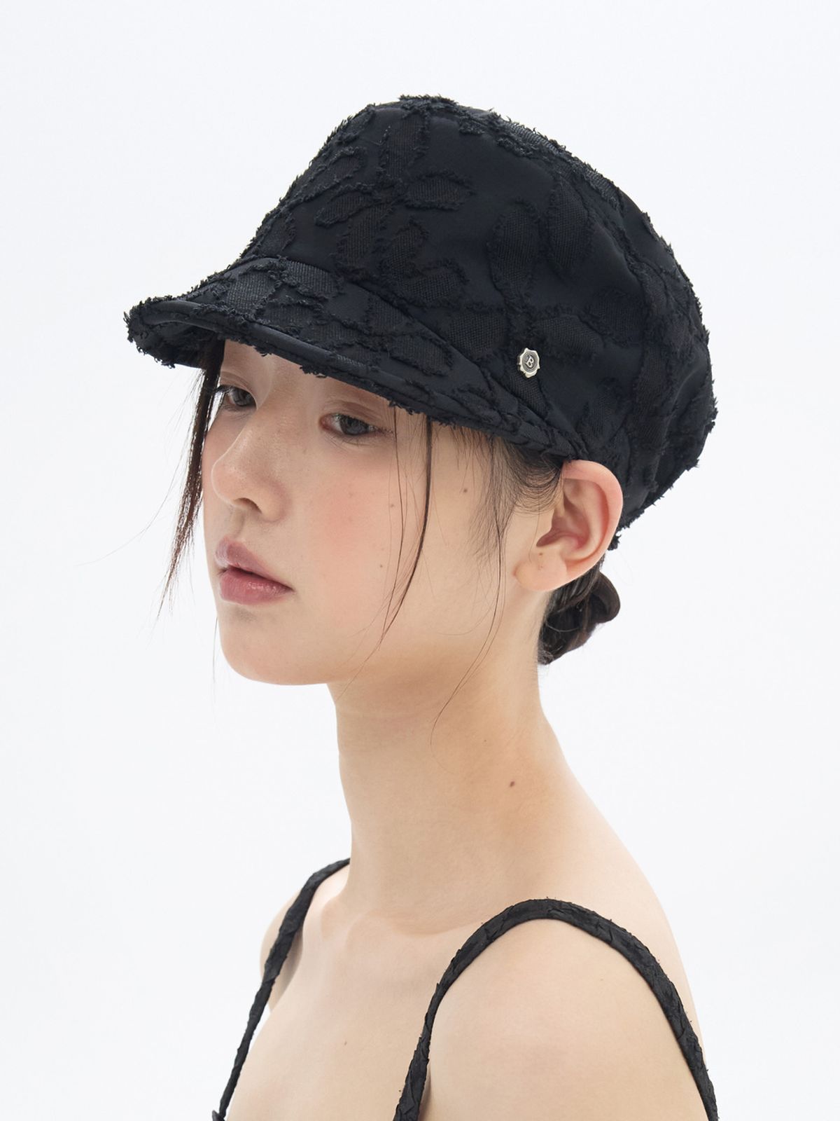 브라운햇(BROWNHAT) 소프트 워크 캡 - 블랙