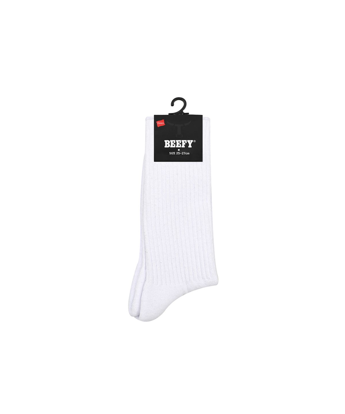 헤인즈(HANES) 비피 풀 랭스 삭스 2P 화이트