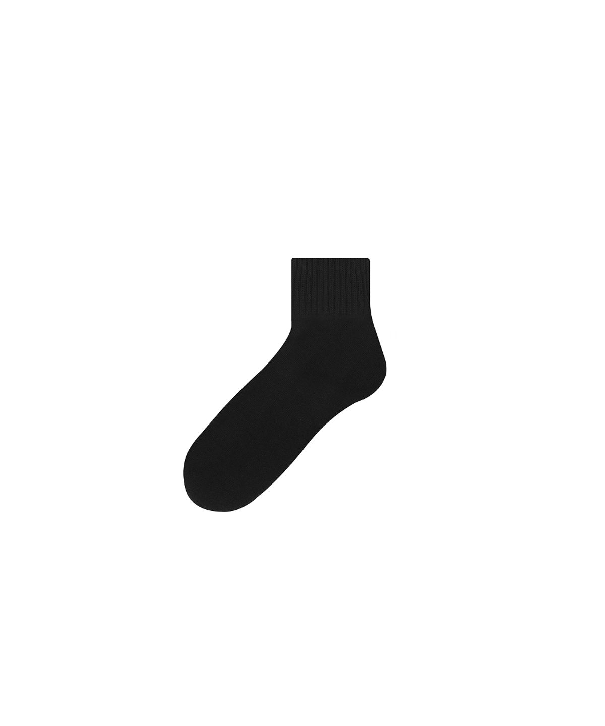 헤인즈(HANES) 비피 쿼터 삭스 2P 블랙