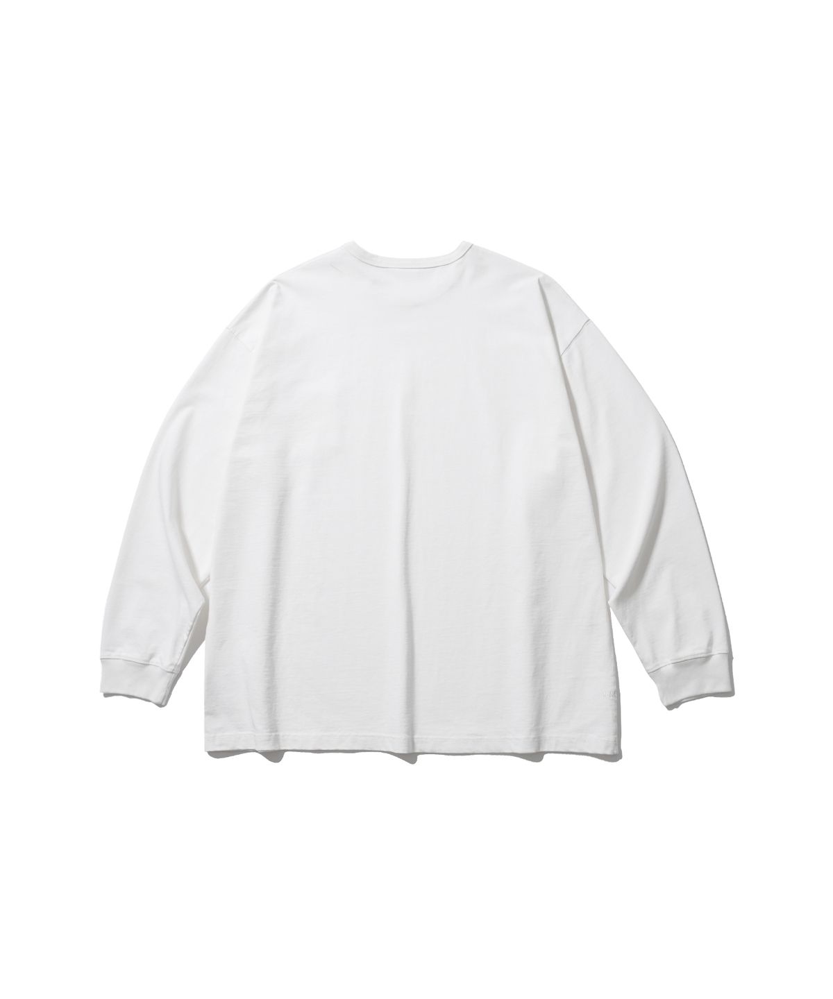 앵글런(ANGLAN) Essential Pocket Long Sleeve - White