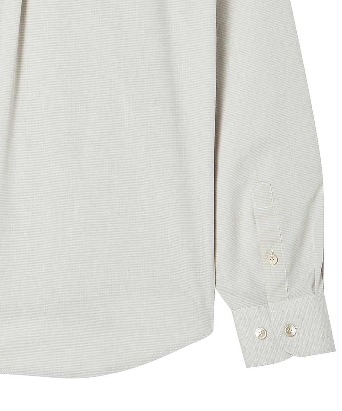 비욘드클로젯(BEYOND CLOSET) [COLLECTION LINE] 스카프 디테일 라운드 셔츠 아이보리