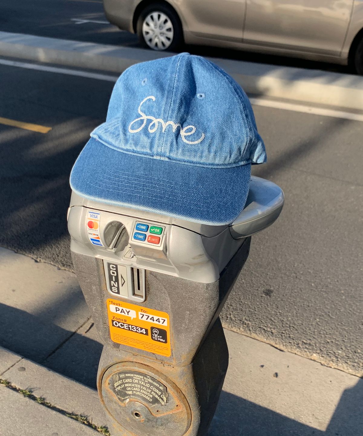 썸웨어버터(SOMEWHEREBUTTER) Some Logo Ball Cap - 3Color