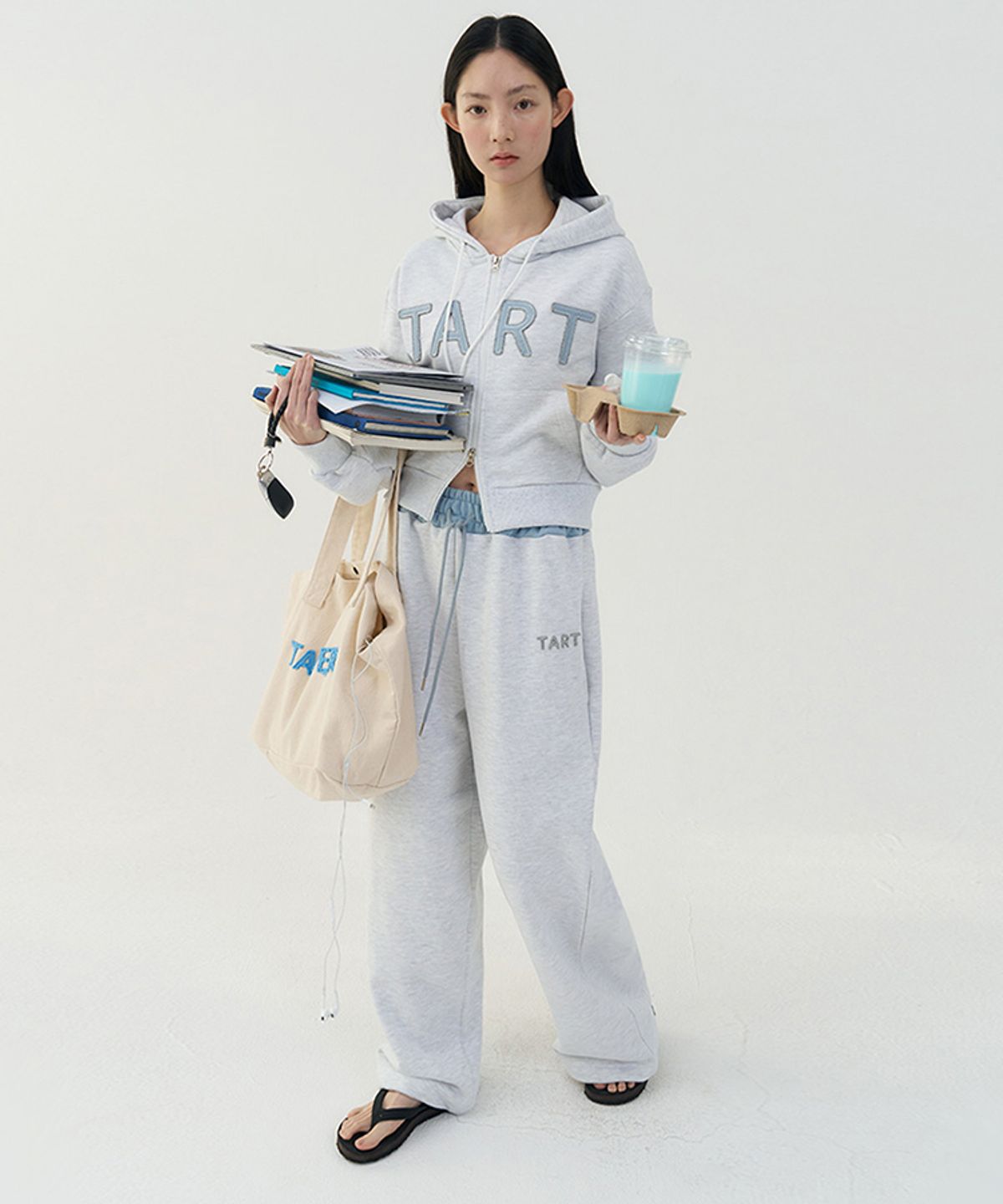 타버트(TARVERT) Tarvert Cotton bag - Ivory