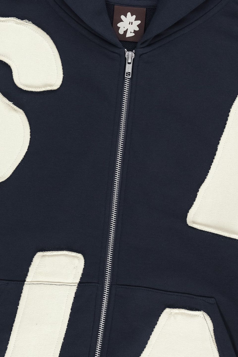 MUSINSA公式 | SUNLOVETOUR Capital Zip Up Hoodie Navy