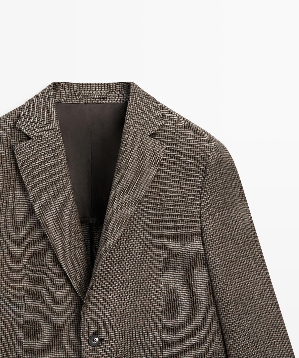 마시모두띠(MASSIMO DUTTI) 포켓 디테일 린넨 블레이저