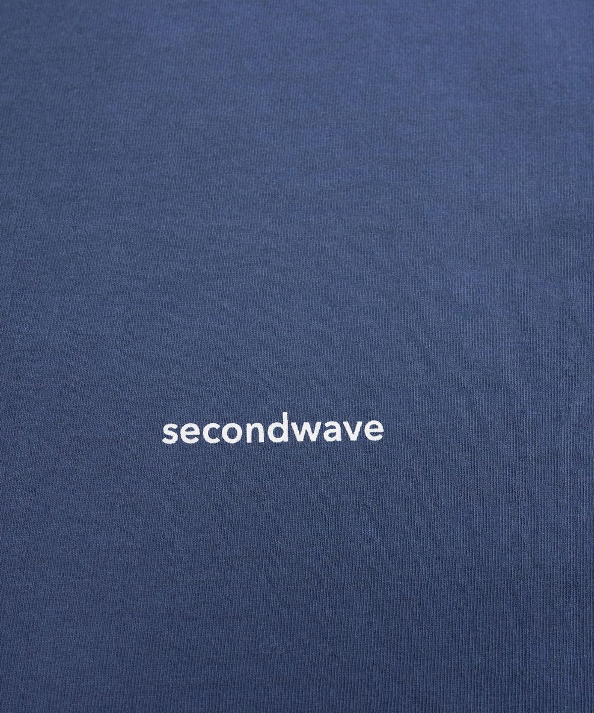 세컨드웨이브(SECONDWAVE) 크랙 티 [네이비]