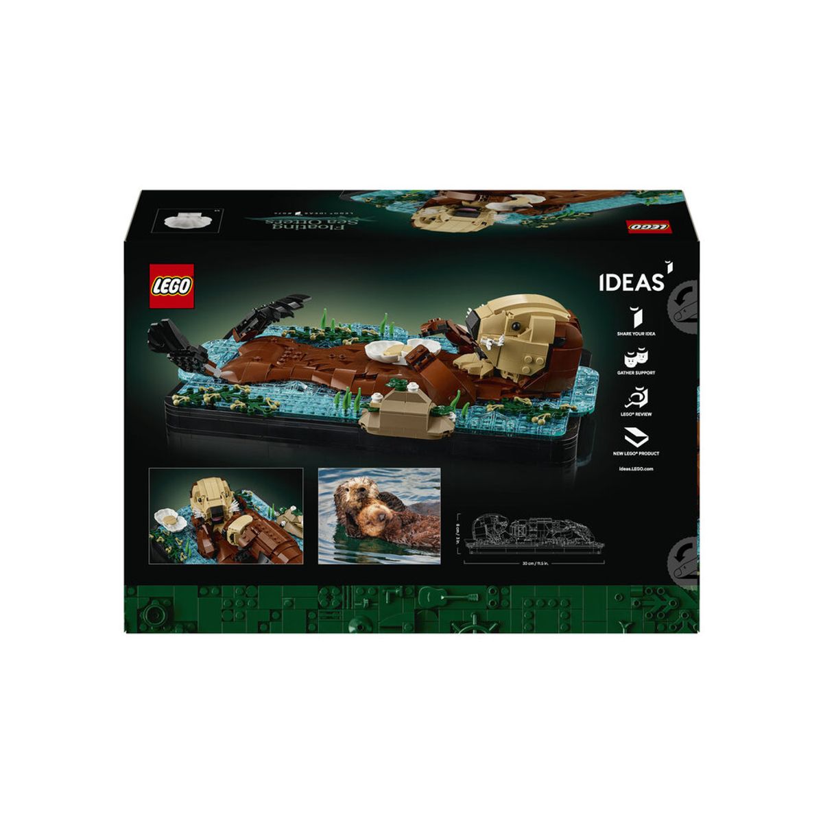 레고(LEGO) 레고 아이디어 21366 물에 뜬 해달 [레고공식]