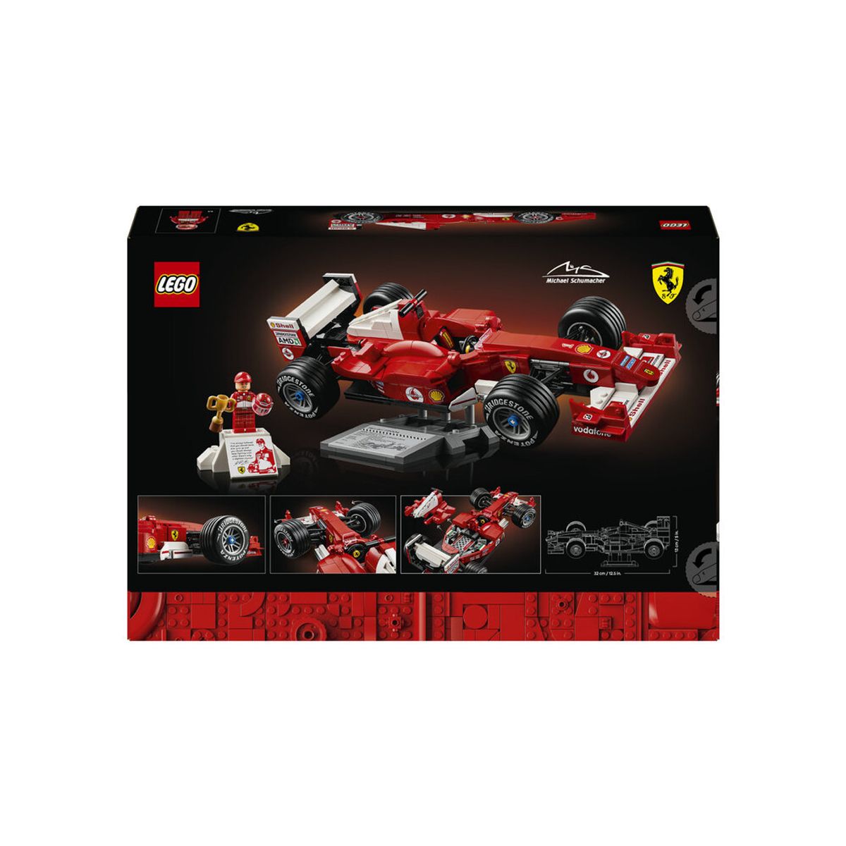레고(LEGO) 레고 아이콘 11375 Ferrari F2004와 미하엘 슈마허 [레고공식]