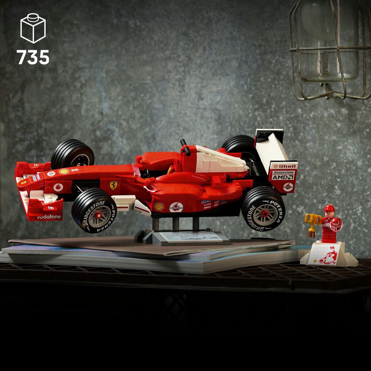 레고(LEGO) 레고 아이콘 11375 Ferrari F2004와 미하엘 슈마허 [레고공식]