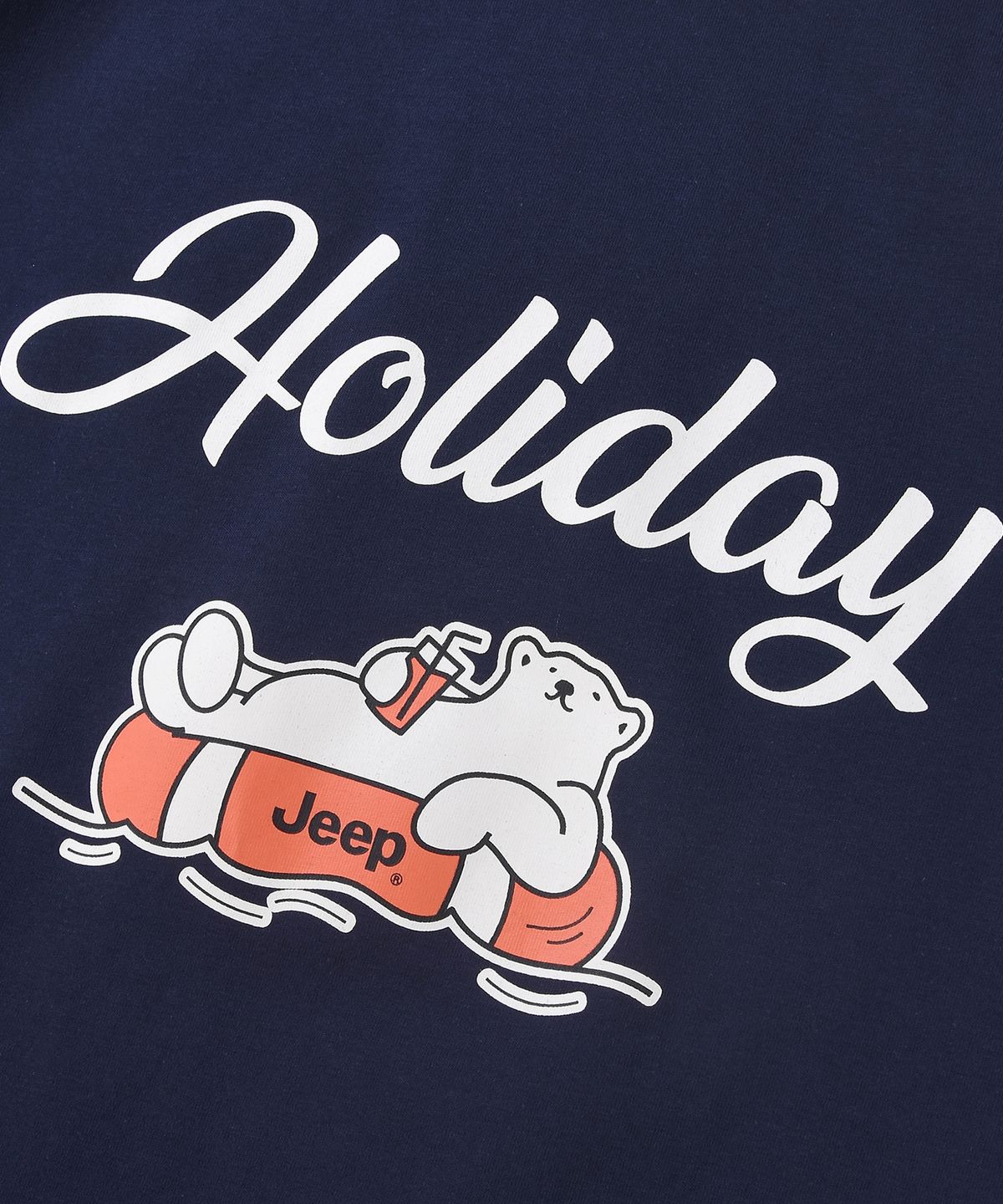 지프키즈(JEEPKIDS) 홀리데이 베어 반팔티(KR5TSU185NA)