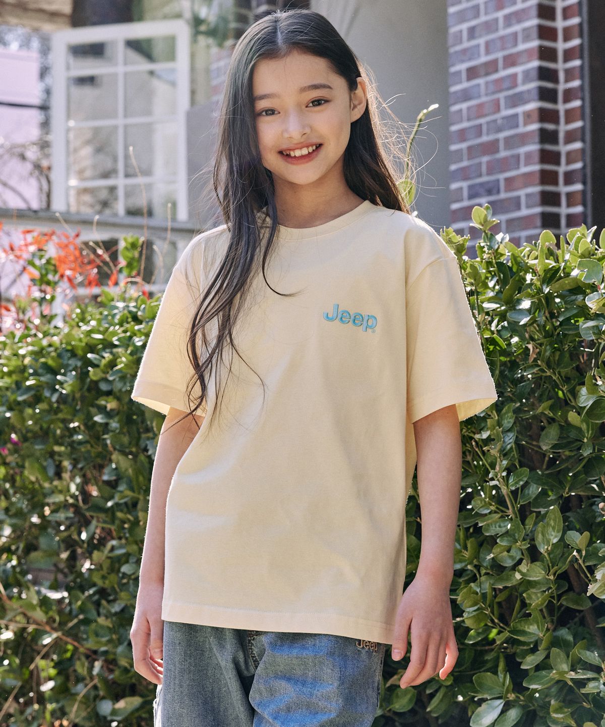 지프키즈(JEEPKIDS) 엠로고 프린팅 티셔츠(KR5TSU173LY)