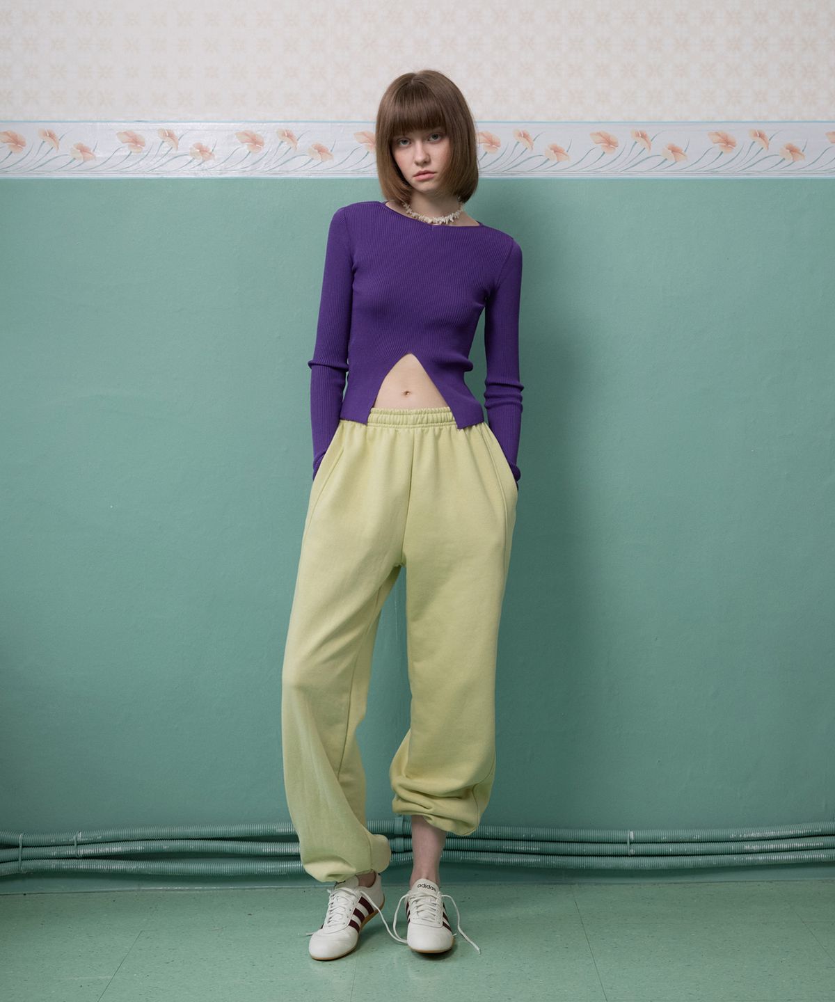 뮈르뮈르(MURMURE) 카렌 사이드라인 조거 팬츠_Karen Jogger Pants