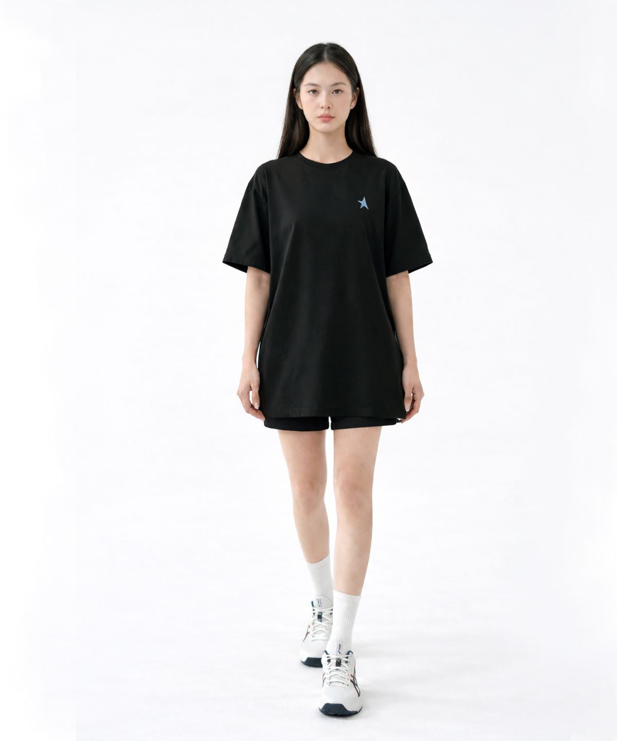유닛비(UNIT.B) 스타 로고 그래픽 티셔츠