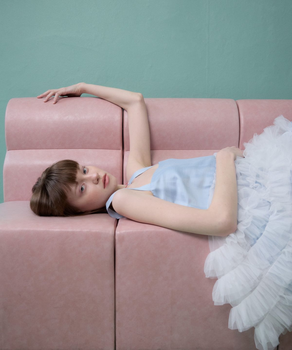 뮈르뮈르(MURMURE) 로라 캉캉 레이스 원피스_Lora Dress