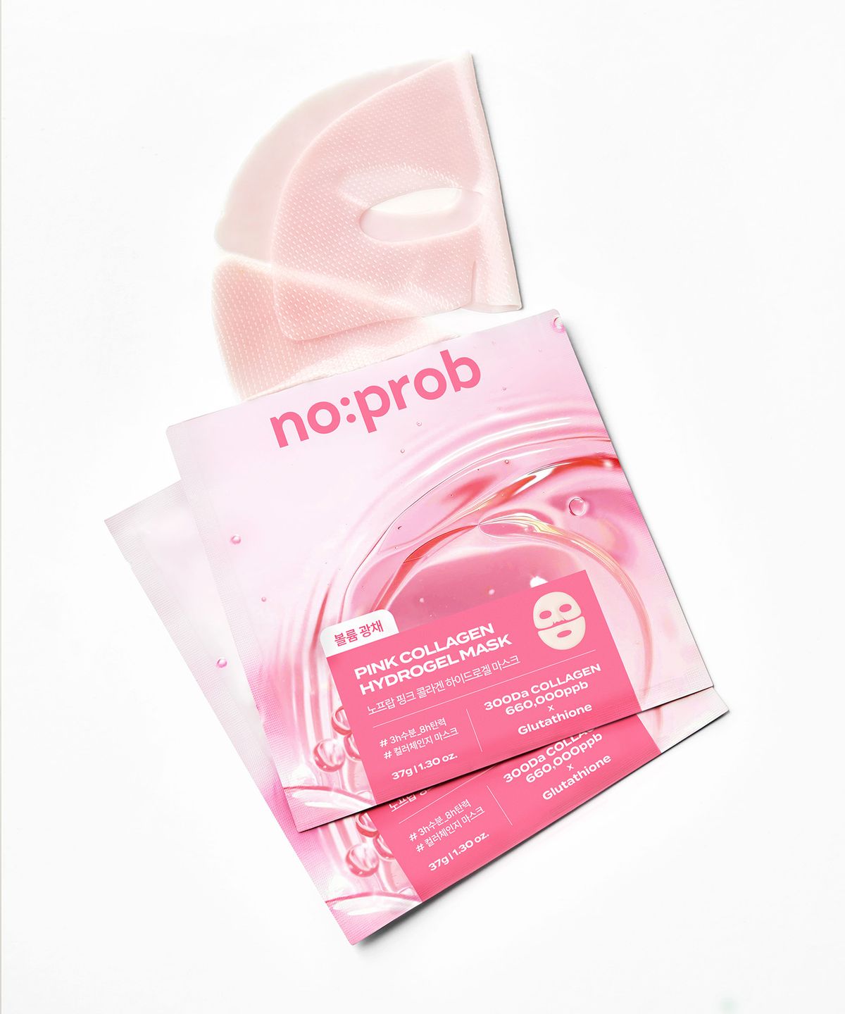 노프랍(NOPROB) [SET] 하이드로겔 마스크(5매입)+겔 부스팅 프렙 크림