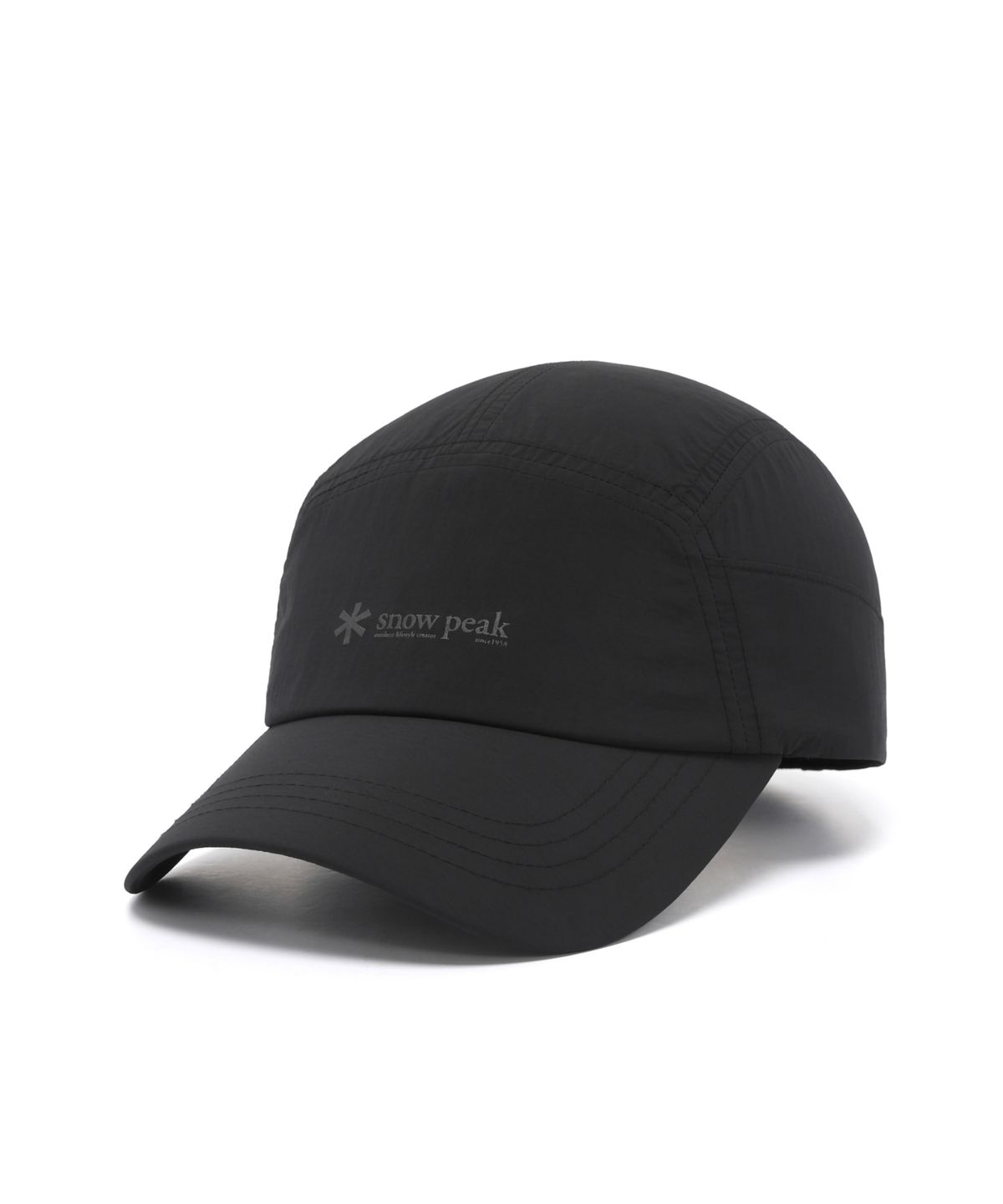 스노우피크 어패럴(SNOWPEAK APPAREL) 경량 타슬란 배색캡 (S26MUFCP74) Black