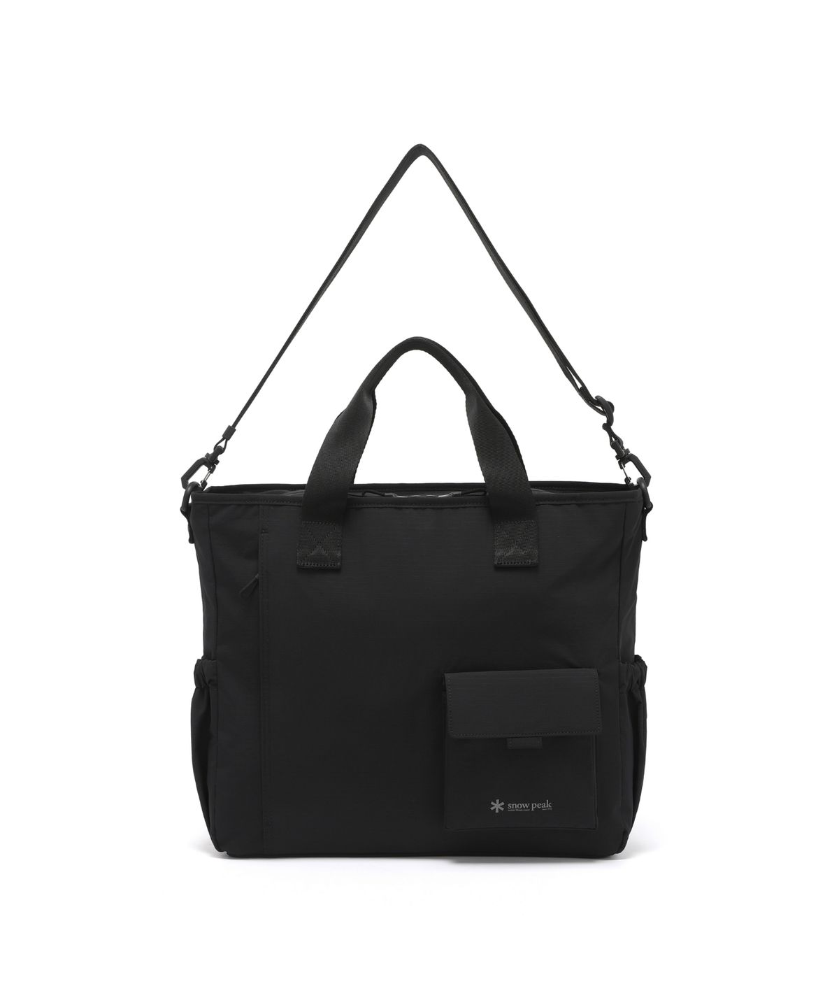 스노우피크 어패럴(SNOWPEAK APPAREL) 듀얼테크 알파 토트백 13L (S26ZUFTB39) Black