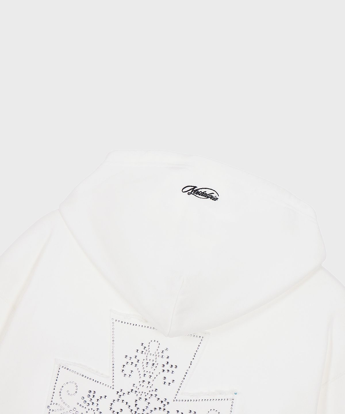 알키알카(ALKI ALKA) Nostalgia Hoodie Zip-Up (White)