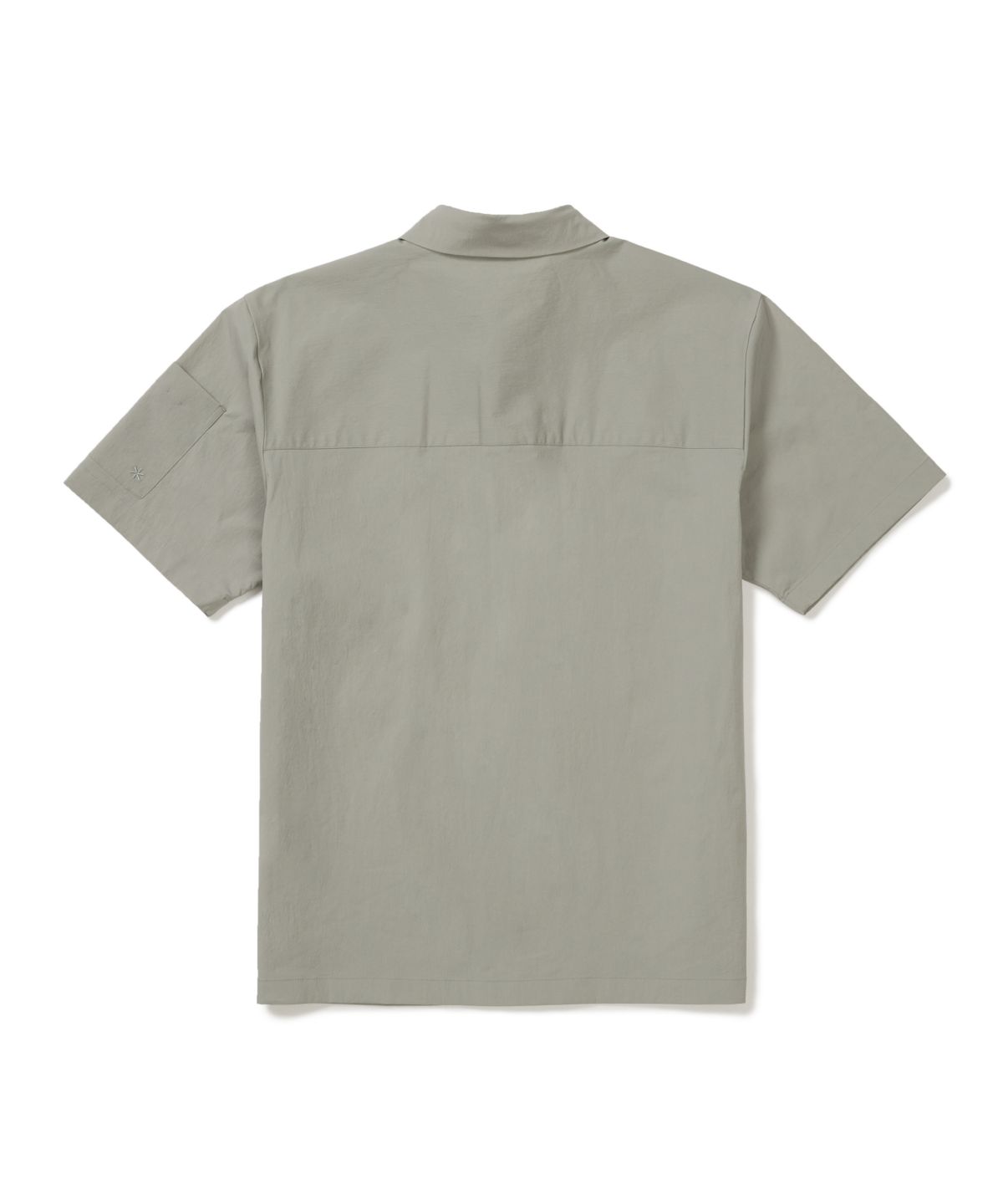 스노우피크 어패럴(SNOWPEAK APPAREL) 루트 반팔 셔츠 (S26MMRSH62) Gray