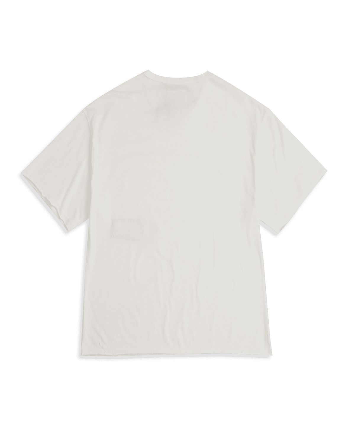 투위드(TUEWID) Aloha pineapple patchwork tee in white