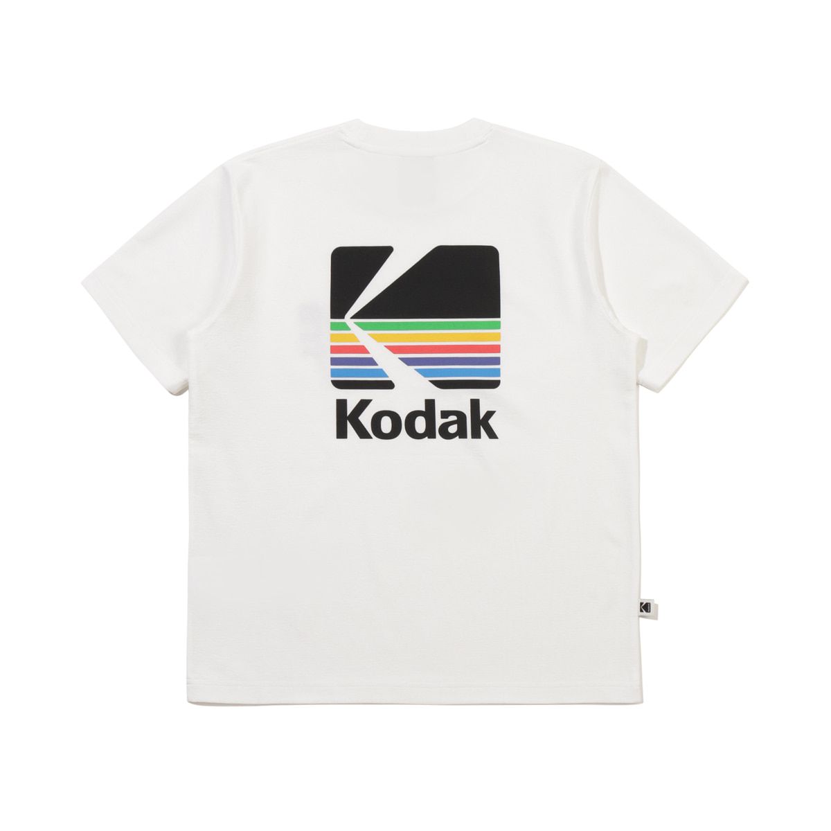 코닥(KODAK) 레인보우 소로나 반팔 티셔츠 WHITE