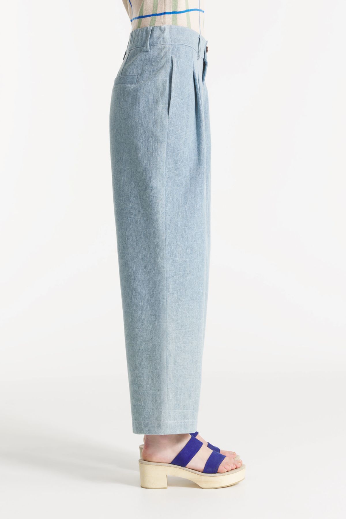 르몽생미셸(LE MONT ST MICHEL) PETRINA – DENIM PANTS_Blue