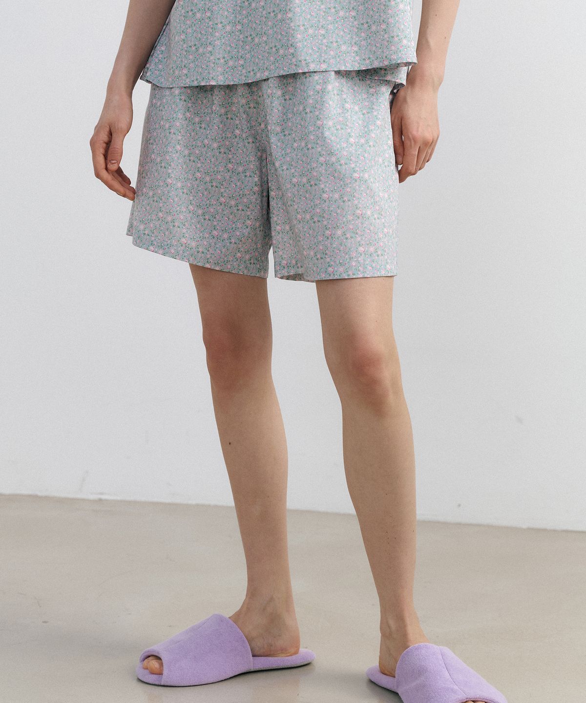 조스라운지(JO'S LOUNGE) [모달] (w) Siena Cap Sleeve Two-piece